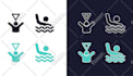design modern flat icon set for you