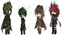 design your gacha characters in any gacha app or mod