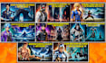 create youtube gaming or anime thumbnails with ai character