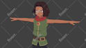 model and rig an anime 3d character for your game