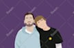 design a sophisticated minimalist vector portrait for any special occasion