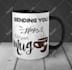 create an amazing trendy custom coffee mug design