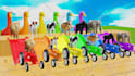 create awesome 3d animal animation for kids