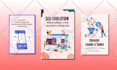 design eyecatchy pinterest pin image, templates in canva
