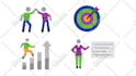 design flat vector icons of your choice