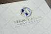 create professional minimalist logo design with copyright