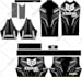do rash guard jersey mockup sublimation included on demand