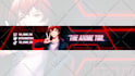 design anime banner or vtuber