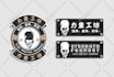 design a creative logo or badge for your brand