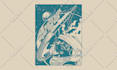 design vintage retro illustration for t shirt or merchandise