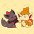 draw cute pokemon sticker and kawaii chibi characters