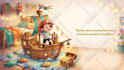 illustrate childrens story book with custom watercolor art