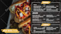 create eye catching menu cards and menu boards for your restaurant