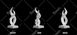 make cute 3d character modeling mascot or animal in blender cartoon style