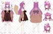 create character designs and turnaround sheets