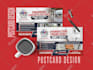 design an awesome eddm postcard for you