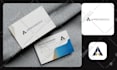 do modern minimalist logo, stationary, full branding kits