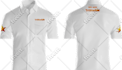 do button down dress shirt mockup for website and e commerse