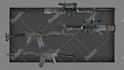 high quality weapon concept art for gaming and more