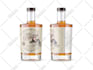 design an original label for gin, whiskey or vodka