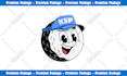 create a cute vintage mascot cartoon illustration