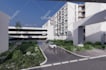 design modern apartment plan, residential building,rendering