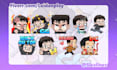 draw awesome chibi emotes or badges for your twitch, discord