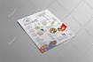 design an editable restaurant menu, digital menu, price list