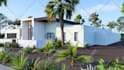 do 3d exterior, interior model, and rendering visualization by an architect