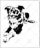 make a reusable plastic stencil of your pet