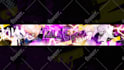 design a pro banner for 2 platforms, gaming or anime style