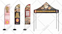 do impressive food social media post, poster ,restaurent flyer, menu and banner
