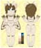 do a reference sheet of your fursona or anime character