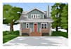draw house portrait and building illustration into vector art