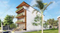 do 3d house exterior and interior design with rendering