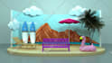 create unique 3d concert event stage design with render