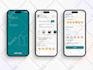 design mobile app, web app, dashboard website UI UX in figma