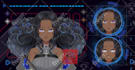 draw anime character model art for live2d and vtuber