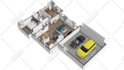create 3d floor plan from matterport link for real estate