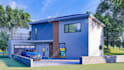 convert floor plan to exterior, interior 3d model and render