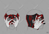 design a wrestling mask