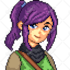 create pixel art for video games style gba