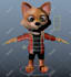 rig 3d character in maya or blender for animation, unreal or unity