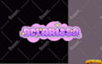 create cute vtuber logo design for vtuber streamer chibi style