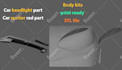 create 3d model especially cars for printing or renders