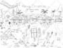 design creative wall art, doodle, decals, murals, canvas