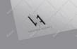 create unique modern minimalist luxury business logo design