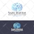 craft 3 pharmacy, healthcare logo with business card in 3h