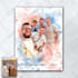 create amazing family portrait watercolor portrait