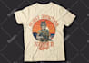 do custom vintage graphics tshirt and typography t shirt design